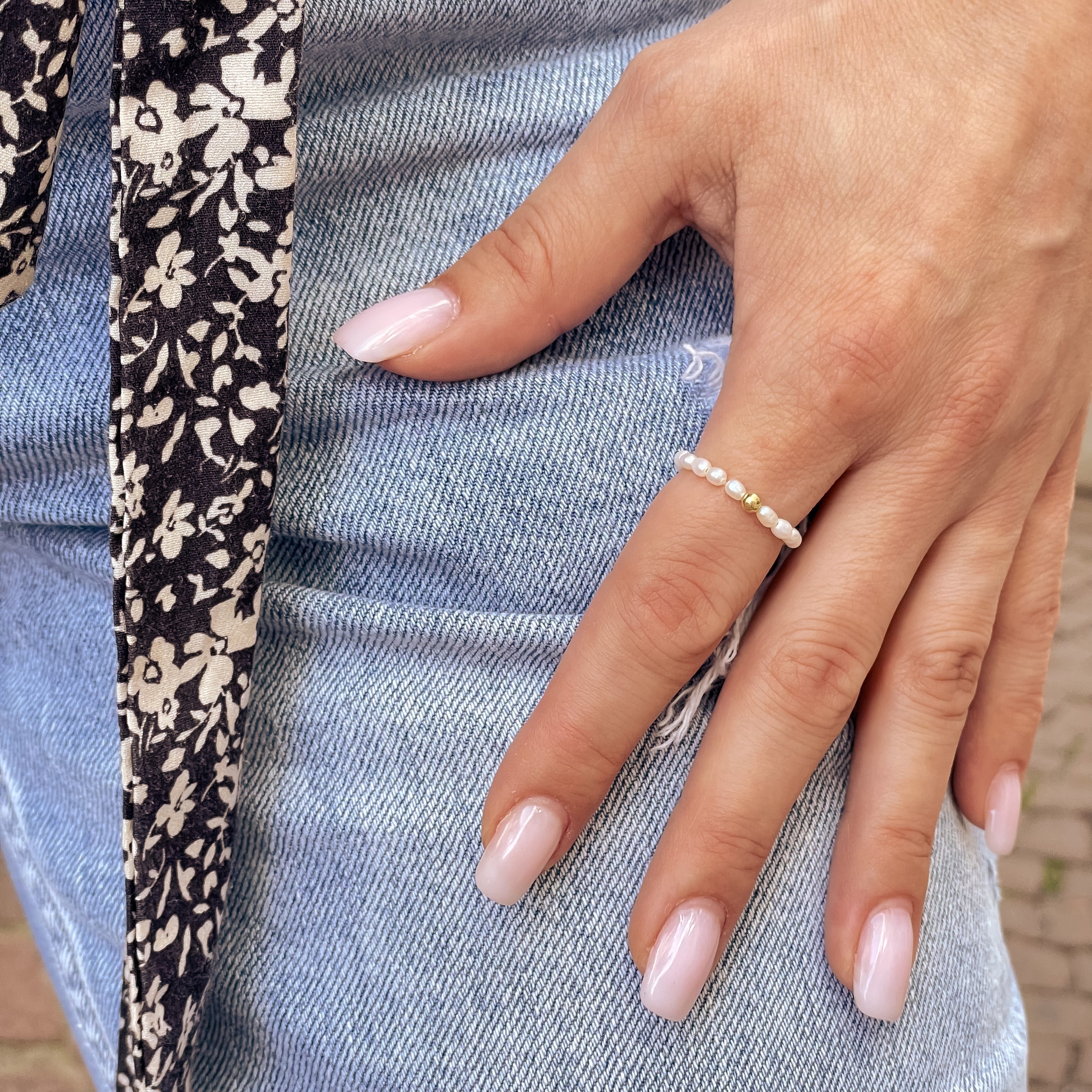 Tiny Pearl Ring