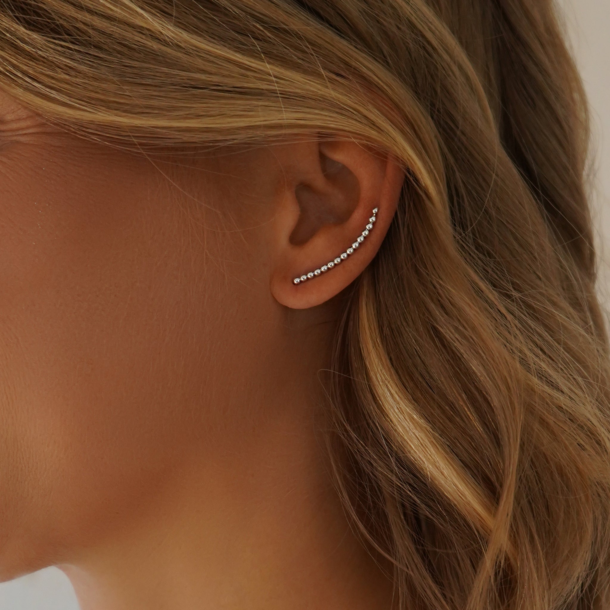 Beaded Ear Climber