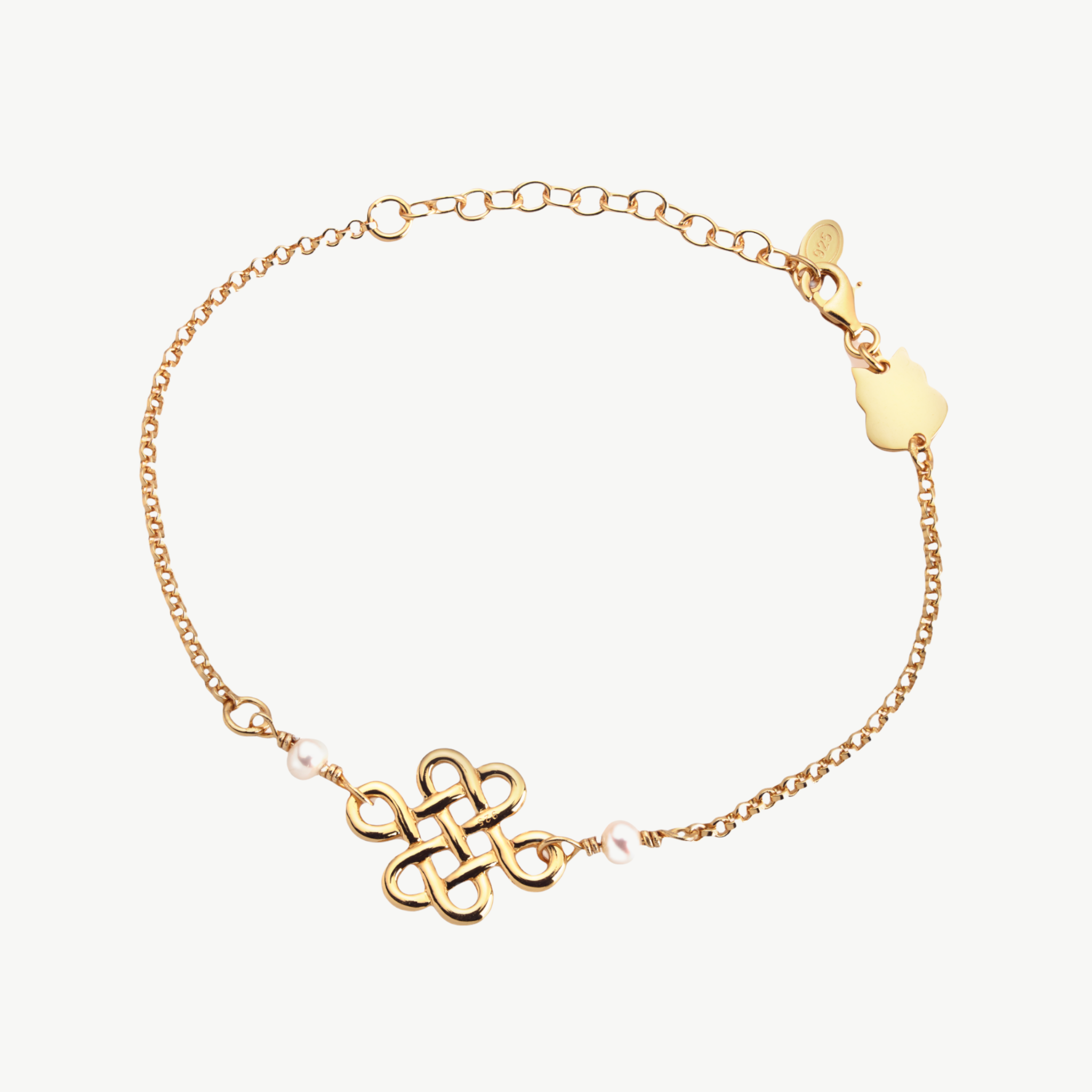 Glücksknoten Armband