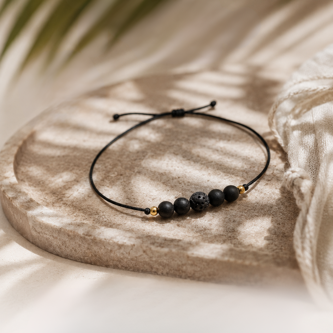 Lavastein Armband ♡