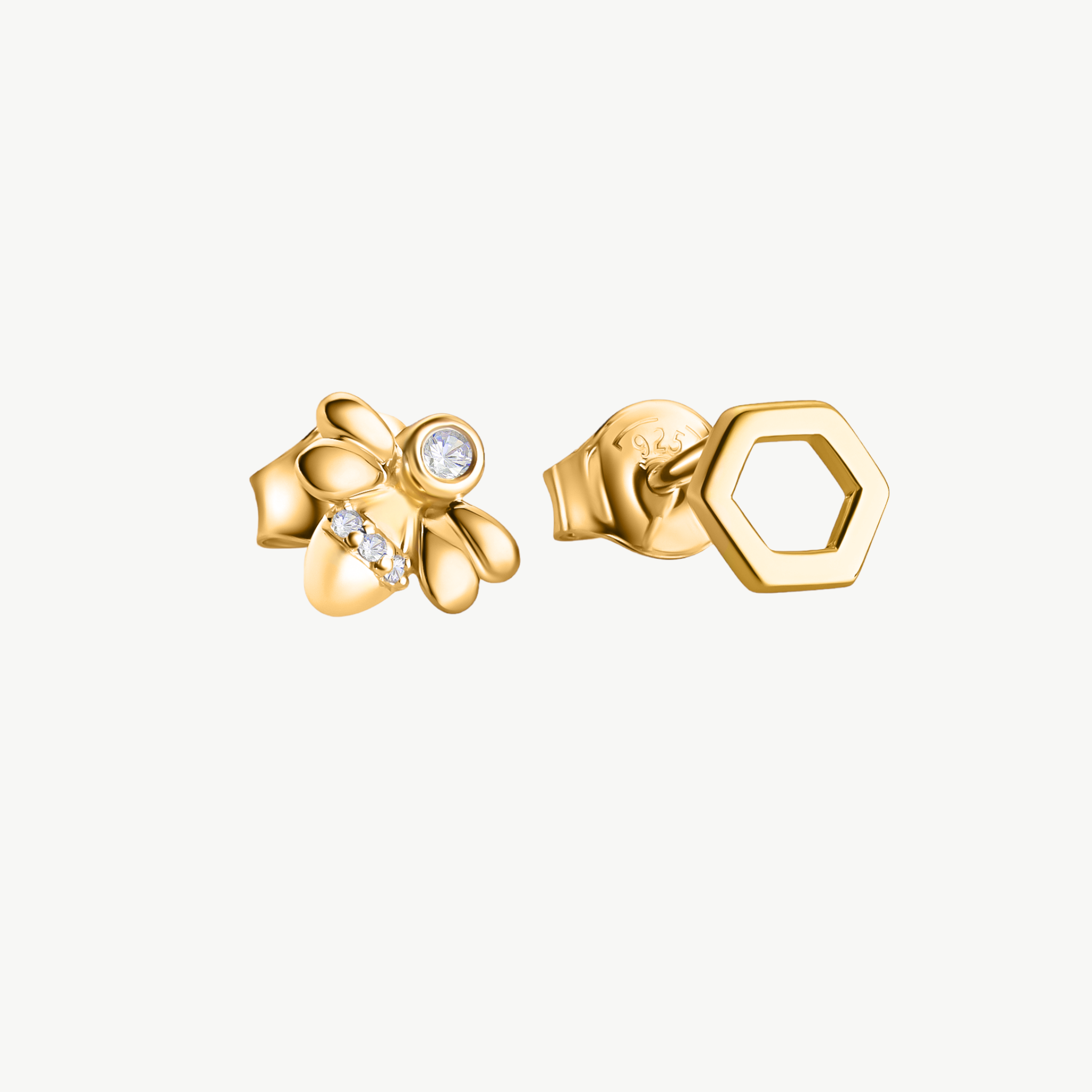 Bee & Comb Ohrringe