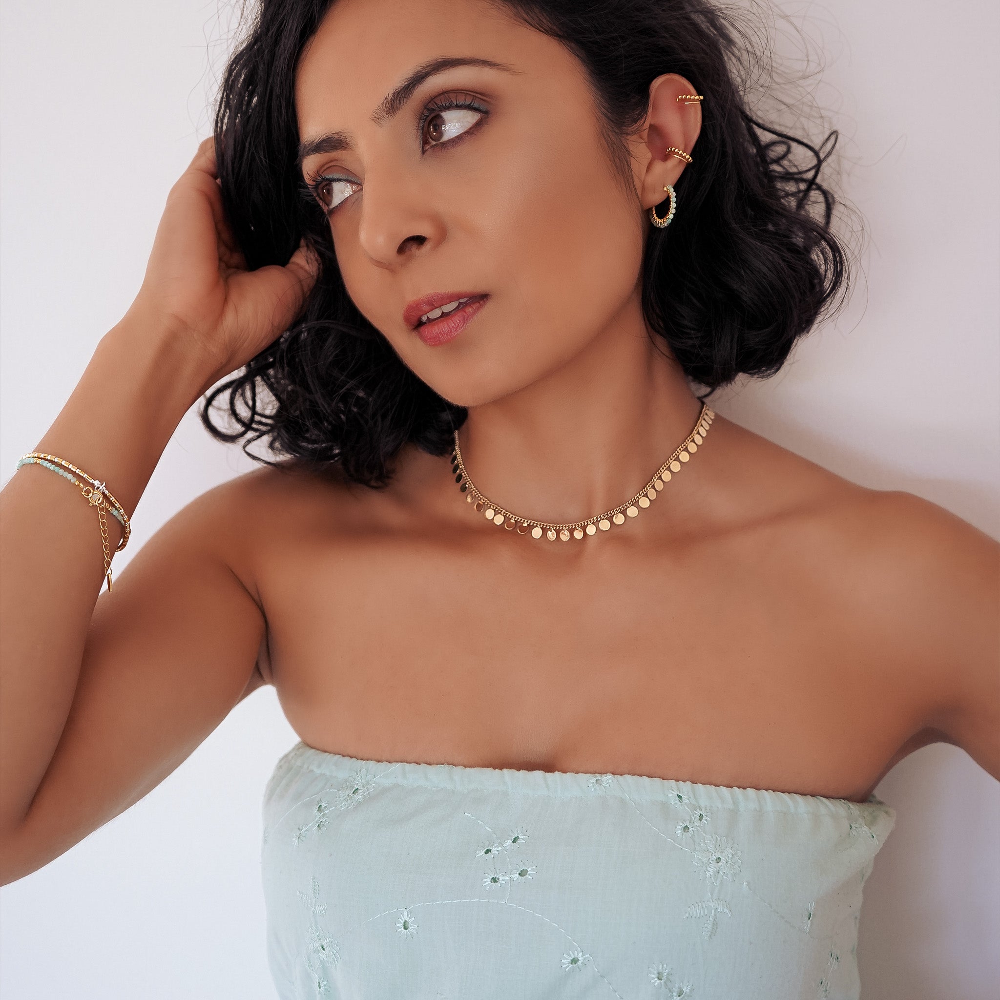 Beaded Ear Cuff